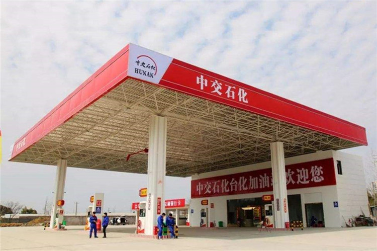 果洛加油站钢结构网架案例6